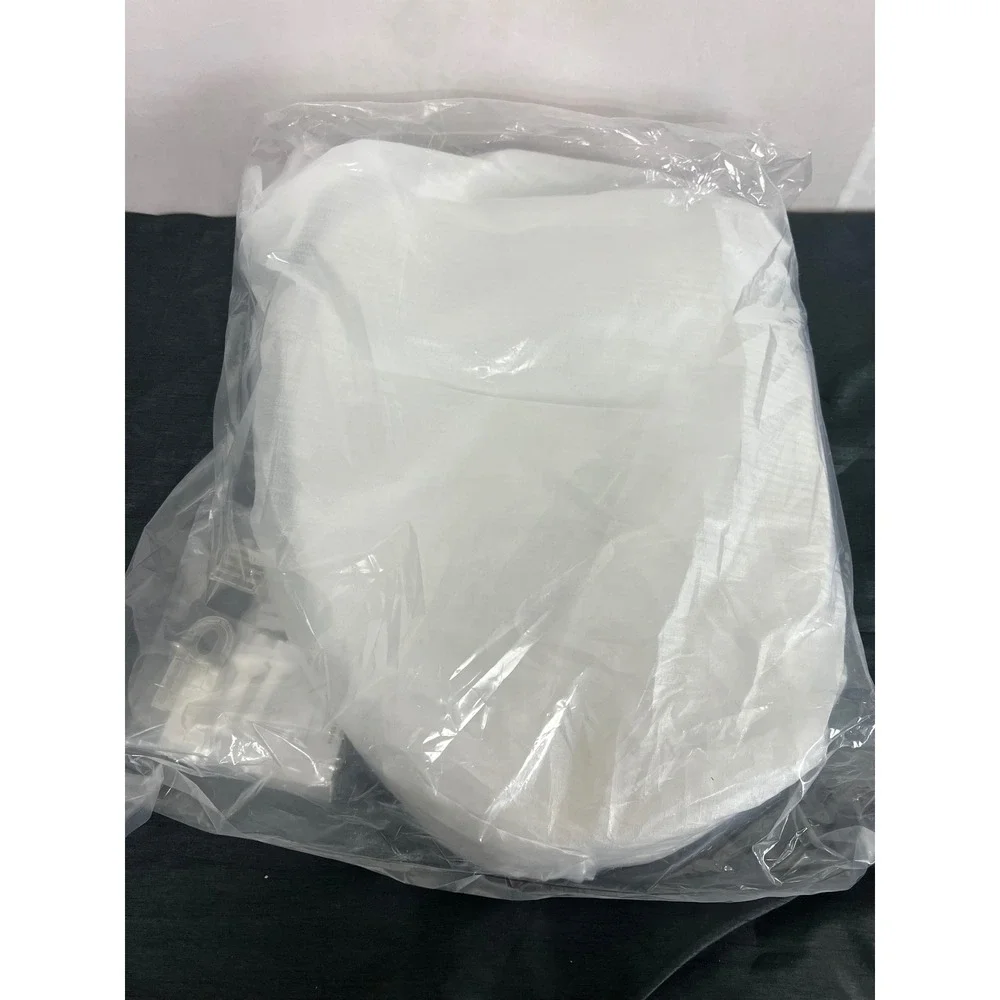 Hygie Rinse SS114‎ SoftClose Elongated Toilet Seat Cotton White TOTO Compatible